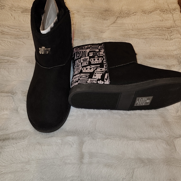 *NIB Women's Juicy Couture Knack Black Boots - SZ 9.5* - Picture 5 of 7